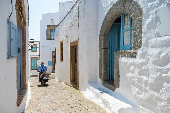 Framed Print : Chora, Patmos, Greece Framed Print : Chora, Patmos, Greece