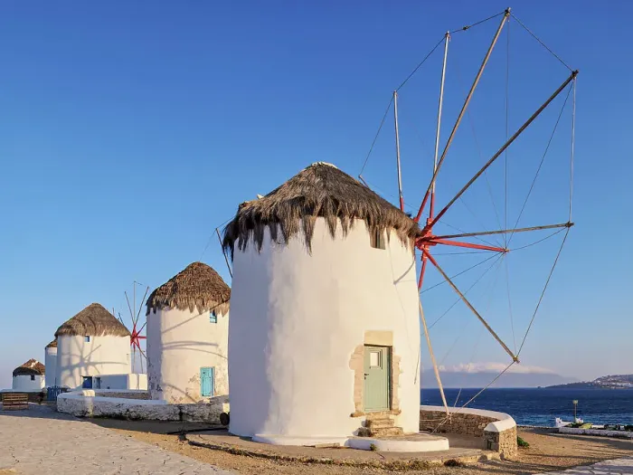 Framed Print : Chora Windmills at sunrise, Mykonos Town, Mykonos Island, Cyclades, Greece Framed Print : Chora Windmills at sunrise, Mykonos Town, Mykonos Island, Cyclades, Greece