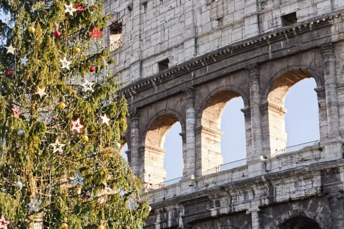 Framed Print : Christmas Tree by the Colosseum, Rome, Lazio, Italy, Europe Framed Print : Christmas Tree by the Colosseum, Rome, Lazio, Italy, Europe