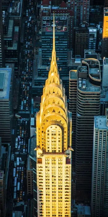 Framed Print : Chrysler Building & Lexington Avenue, Manhattan, New York City, New York, USA