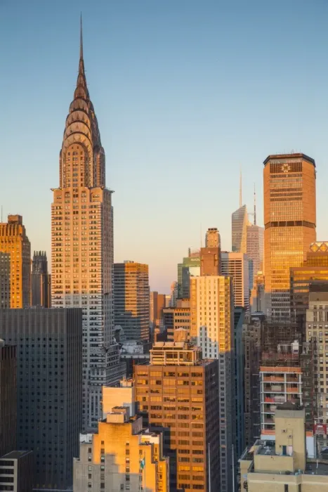 Framed Print : Chrysler Building, Manhattan, New York City, New York, USA