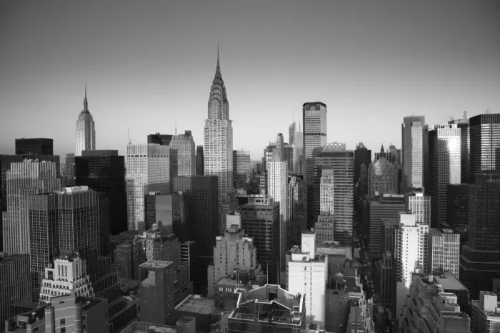 Framed Print : Chrysler Building & Midtown Manhattan Skyline, New York City, USA