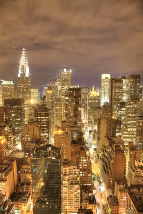 Framed Print : Chrysler Building & Midtown Manhattan Skyline, New York City, USA
