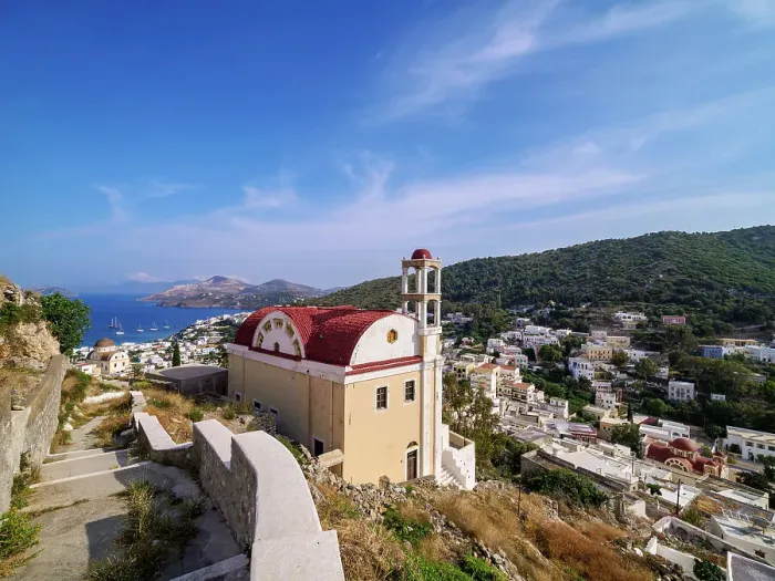 Framed Print : Church of Agia Paraskevi, Agia Marina, Leros Island, Dodecanese, Greece Framed Print : Church of Agia Paraskevi, Agia Marina, Leros Island, Dodecanese, Greece