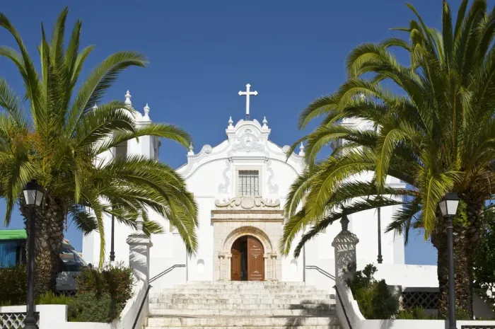 Framed Print : Church in Estobar, Algarve, Portugal Framed Print : Church in Estobar, Algarve, Portugal