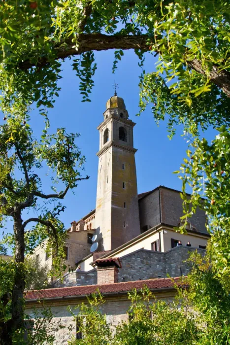 Framed Print : Church in the Euganei hills, Padova, Veneto, Italy Framed Print : Church in the Euganei hills, Padova, Veneto, Italy