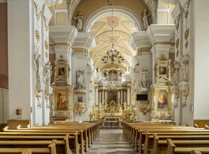 Framed Print : Church of Francis Seraficki, Old Town, Poznan, Poland, Eastern Europe Framed Print : Church of Francis Seraficki, Old Town, Poznan, Poland, Eastern Europe
