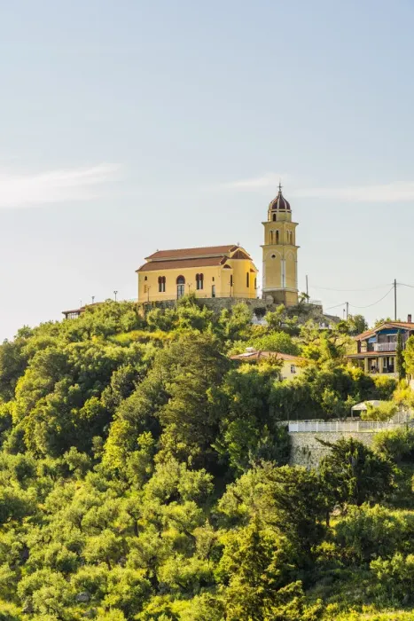 Framed Print : Church on a hill in Zakynthos, Zante, Ionian Islands, Greece Framed Print : Church on a hill in Zakynthos, Zante, Ionian Islands, Greece