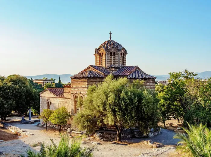 Framed Print : Church of the Holy Apostles of Solakis, Ancient Agora, Athens, Attica, Greece Framed Print : Church of the Holy Apostles of Solakis, Ancient Agora, Athens, Attica, Greece