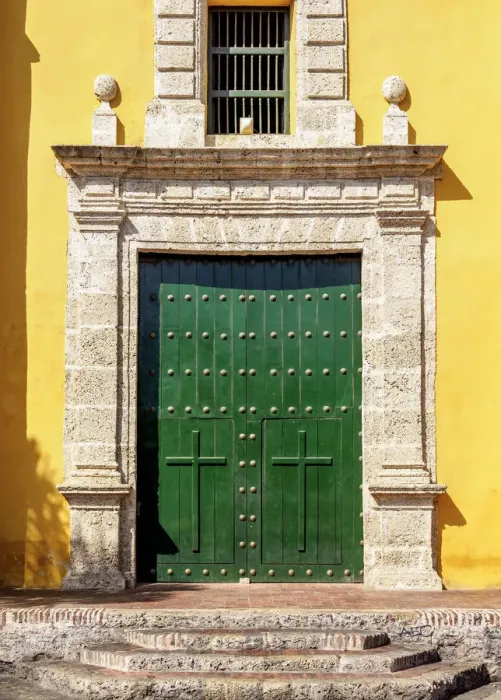 Framed Print : Church of the Holy Trinity, Getsemani, Cartagena, Bolivar Department, Colombia Framed Print : Church of the Holy Trinity, Getsemani, Cartagena, Bolivar Department, Colombia