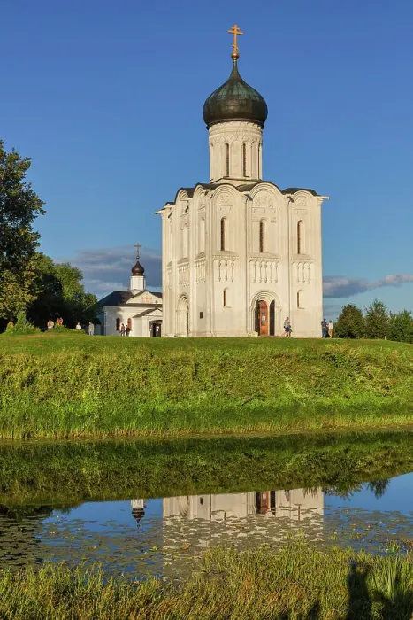 Framed Print : Church of the Intercession on the Nerl river, 12th century, Bogolyubovo, Vladimir region, Russia Framed Print : Church of the Intercession on the Nerl river, 12th century, Bogolyubovo, Vladimir region, Russia
