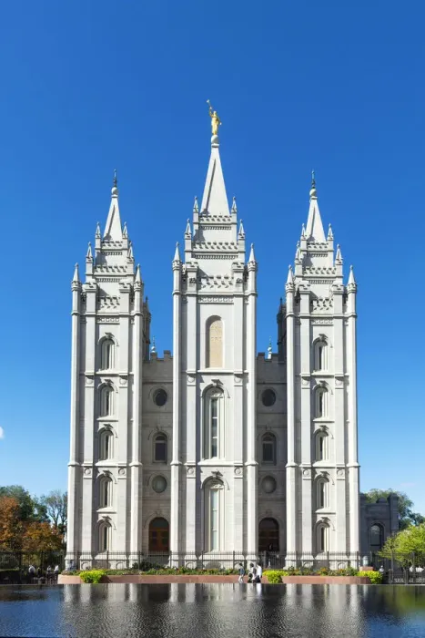 Framed Print : The Church of Jesus Christ of Latter-day Saints, Salt Lake City, Utah, USA
