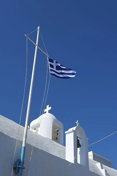 Church in Klima, Milos, Cyclades, Greece