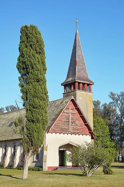 The church of La Candelaria Estancia & Polo Club, Lobos, Buenos Aires province, Argentina