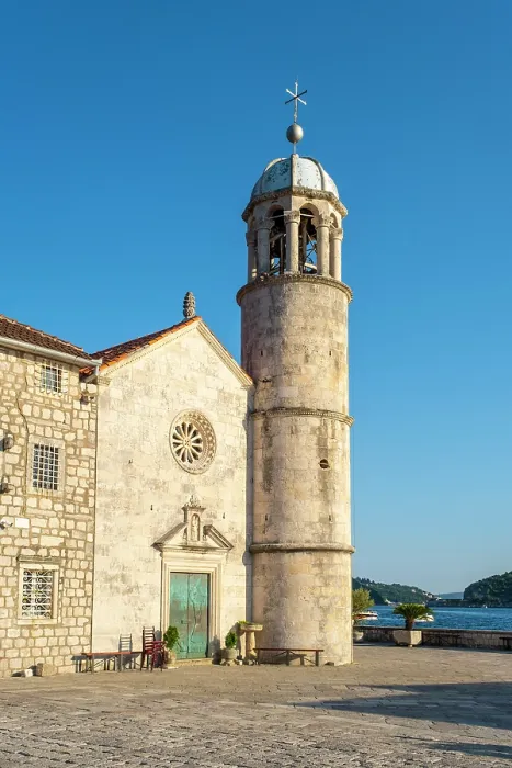 Framed Print : Church of Our Lady of the Rock near Perast, Kotor Bay, Montenegro Framed Print : Church of Our Lady of the Rock near Perast, Kotor Bay, Montenegro