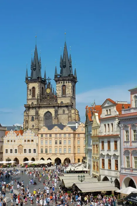 Framed Print : Church of Our Lady before Tyn, Old Town Square, Prague, Czech Republic Framed Print : Church of Our Lady before Tyn, Old Town Square, Prague, Czech Republic