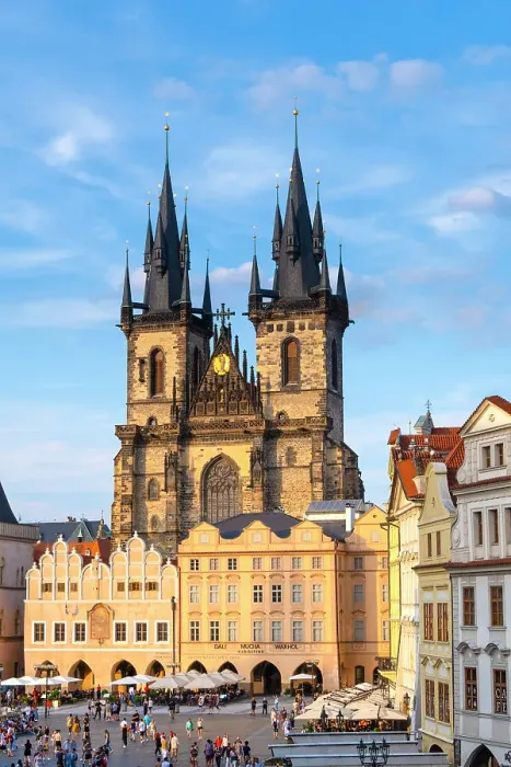 Framed Print : Church of Our Lady before Tyn, Old Town Square, Prague, Czech Republic