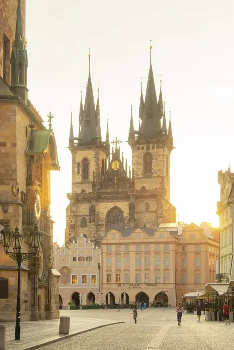 Framed Print : Church of Our Lady before Tyn, Old Town Square, Prague, Czech Republic
