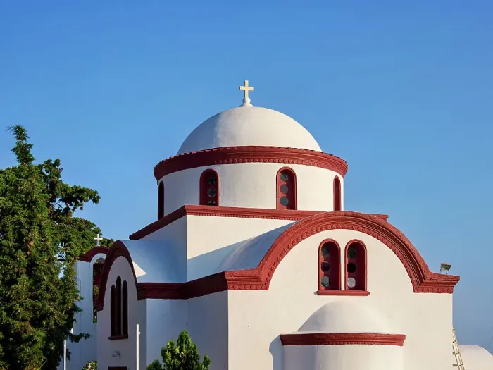 Framed Print : Church in Mandraki, Nisyros Island, Dodecanese, Greece Framed Print : Church in Mandraki, Nisyros Island, Dodecanese, Greece