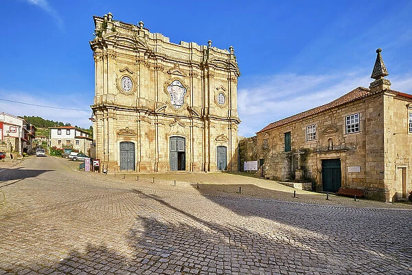 Church and Monastery of Santa Maria of Salzedas. Salzedas, Tarouca. Portugal