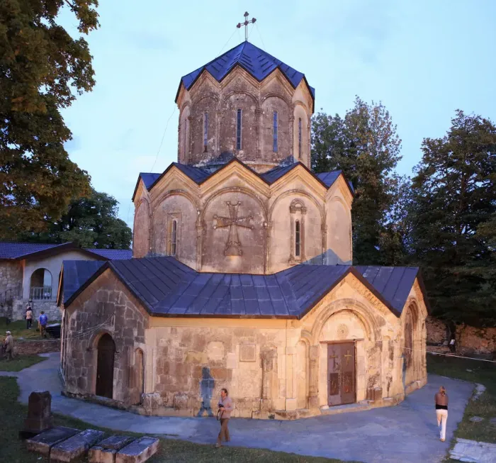 Framed Print : Church of the Nativity (10th century), Katskhi, Imereti, Georgia