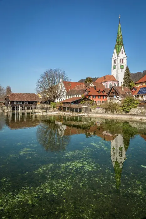 Framed Print : Church and old town of Sipplingen on Lake Constance, Baden-Wurttemberg, Germany Framed Print : Church and old town of Sipplingen on Lake Constance, Baden-Wurttemberg, Germany