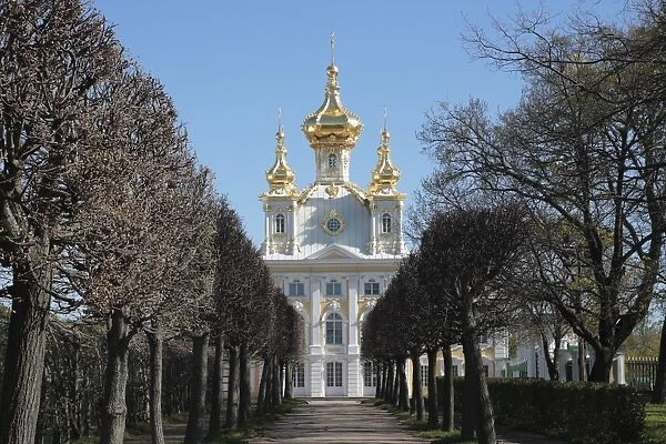 Church of the palace, Peterhof, near St
