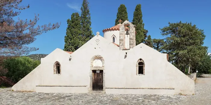 Framed Print : Church of Panagia i Kera, Kritsa, Lasithi, Crete, Greece