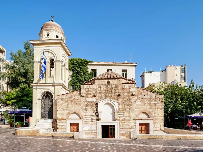 Framed Print : Church of the Pantanassa, Monastiraki Square, Athens, Attica, Greece Framed Print : Church of the Pantanassa, Monastiraki Square, Athens, Attica, Greece