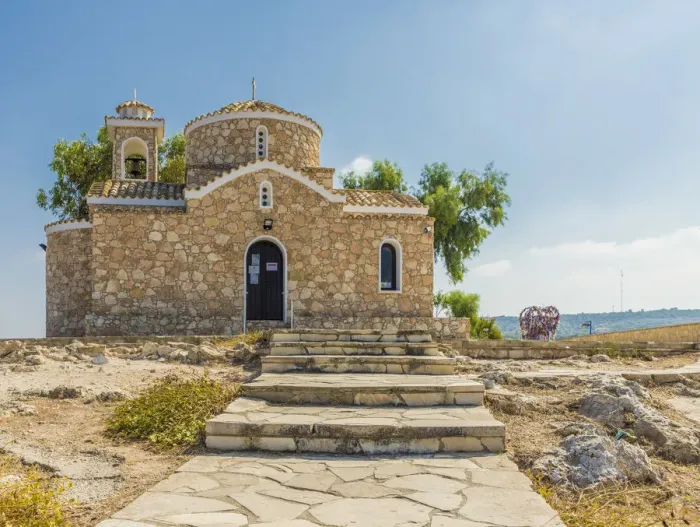 Framed Print : Church of Profitis Elias, Protaras, Paralimni, Cyprus Framed Print : Church of Profitis Elias, Protaras, Paralimni, Cyprus