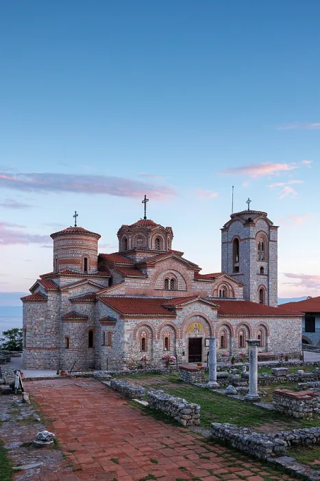 Framed Print : Church of Saints Clement and Panteleimon, Ohrid, North Macedonia Framed Print : Church of Saints Clement and Panteleimon, Ohrid, North Macedonia