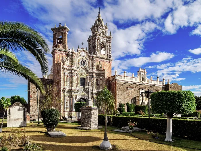 Framed Print : Church of San Francisco Acatepec, Cholula, Puebla State, Mexico Framed Print : Church of San Francisco Acatepec, Cholula, Puebla State, Mexico