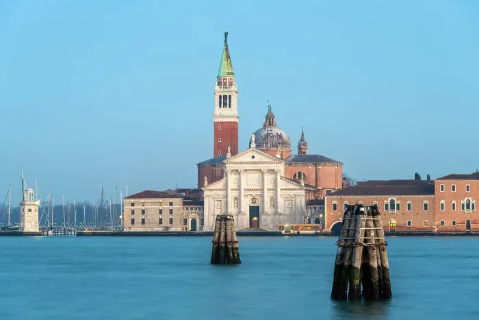 Framed Print : Church of San Giorgio Maggiore at dusk, Venice, Veneto, Italy Framed Print : Church of San Giorgio Maggiore at dusk, Venice, Veneto, Italy