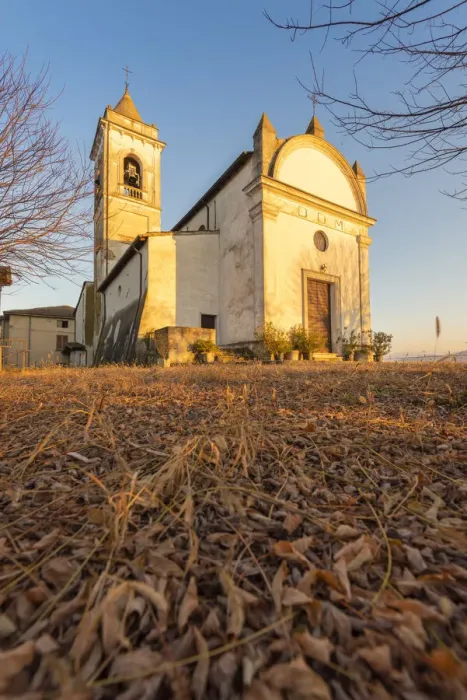 Framed Print : Church of San Lorenzo Martire, Valle del Torrente Ghiaia Coppa, Oltrepo Pavese Framed Print : Church of San Lorenzo Martire, Valle del Torrente Ghiaia Coppa, Oltrepo Pavese