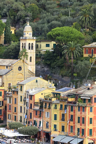 Church of San Martino, Portofino, province of Genoa, Liguria, Italy