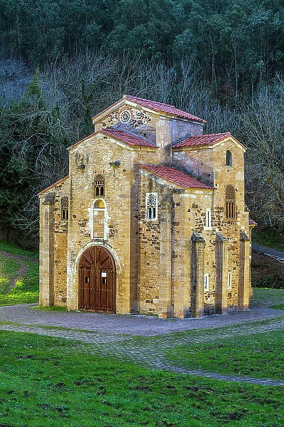 Church of San Miguel de Lillo, Oviedo, Asturias, Spain