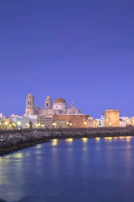 Framed Print : Church of Santa Cruz, Cathedral and Cadiz Skyline, Cadiz, Cadiz Province, Andalusia Framed Print : Church of Santa Cruz, Cathedral and Cadiz Skyline, Cadiz, Cadiz Province, Andalusia