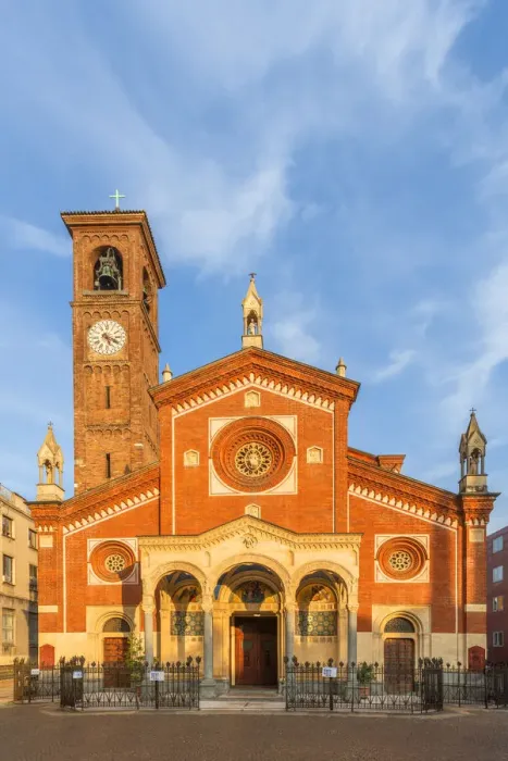 Framed Print : Church Santa Eufemia, Milan, Lombardy, Italy Framed Print : Church Santa Eufemia, Milan, Lombardy, Italy