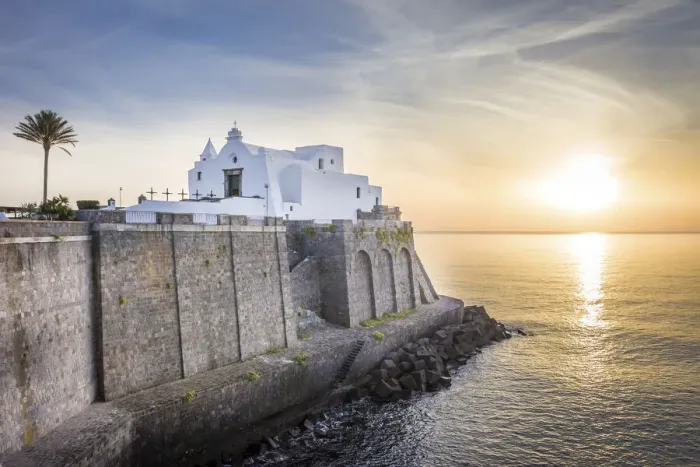 Framed Print : Church of Santa Maria del Soccorso in Forio, Ischia Island, Gulf of Naples, Campania Framed Print : Church of Santa Maria del Soccorso in Forio, Ischia Island, Gulf of Naples, Campania