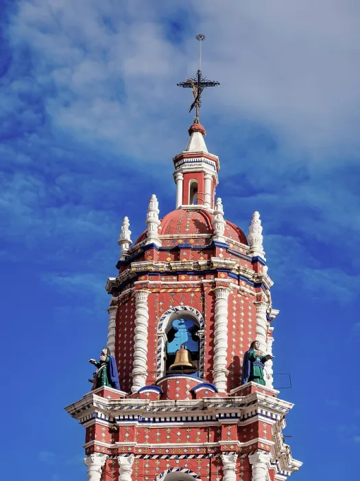 Framed Print : Church of Santa Maria Tonantzintla, detailed view, Cholula, Puebla State, Mexico Framed Print : Church of Santa Maria Tonantzintla, detailed view, Cholula, Puebla State, Mexico