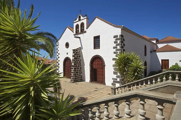 Church in Santo Domingo de Garafia, La Palma, Canaries, Spain