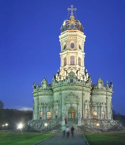 Church of the Sign of Our Lady in Dubrovitsy, Golden Ring, Russia