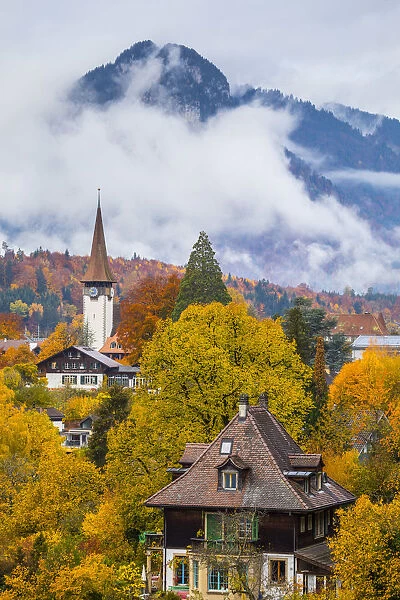 Church in Speiz, Berner Oberland, Switzerland