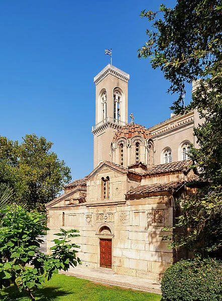 Church of St. Eleutherios and The Metropolitan Cathedral of the Annunciation, Mitropoleos Square, Athens, Attica, Greece