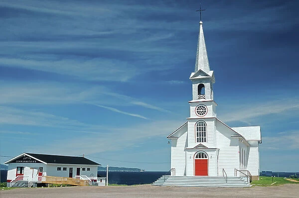 church St. George de la Malbaie, Quebec, Canada