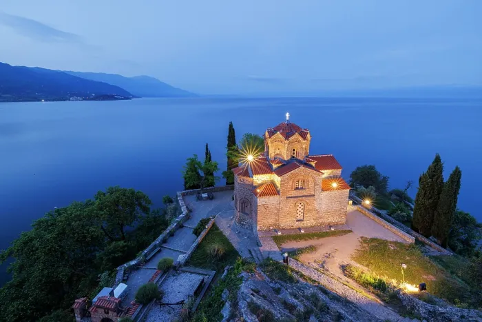 Framed Print : Church of St John at Kaneo, Lake Ohrid, Ohrid, North Macedonia Framed Print : Church of St John at Kaneo, Lake Ohrid, Ohrid, North Macedonia