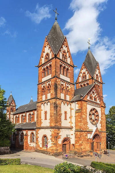 Church St. Lutwinus, Mettlach, Saarland, Germany