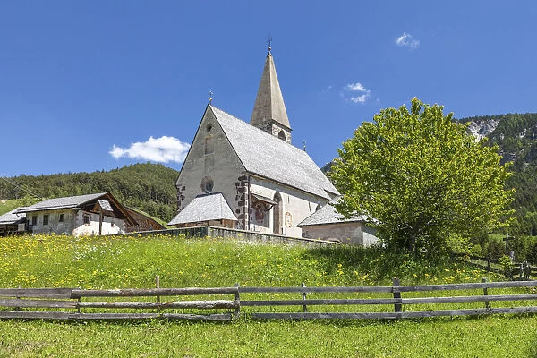Church of St. Magdalena, Villnoesstal, South Tyrol, Italy
