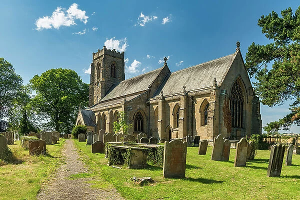 Church of St. Patrick, Patrick Brompton, Bedale, North Yorkshire, England