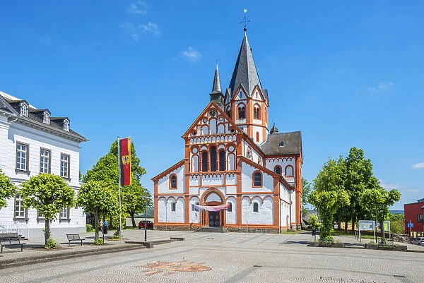 Church St. Peter, Sinzig, Rhine valley, Eifel, Rhineland-Palatinate, Germany